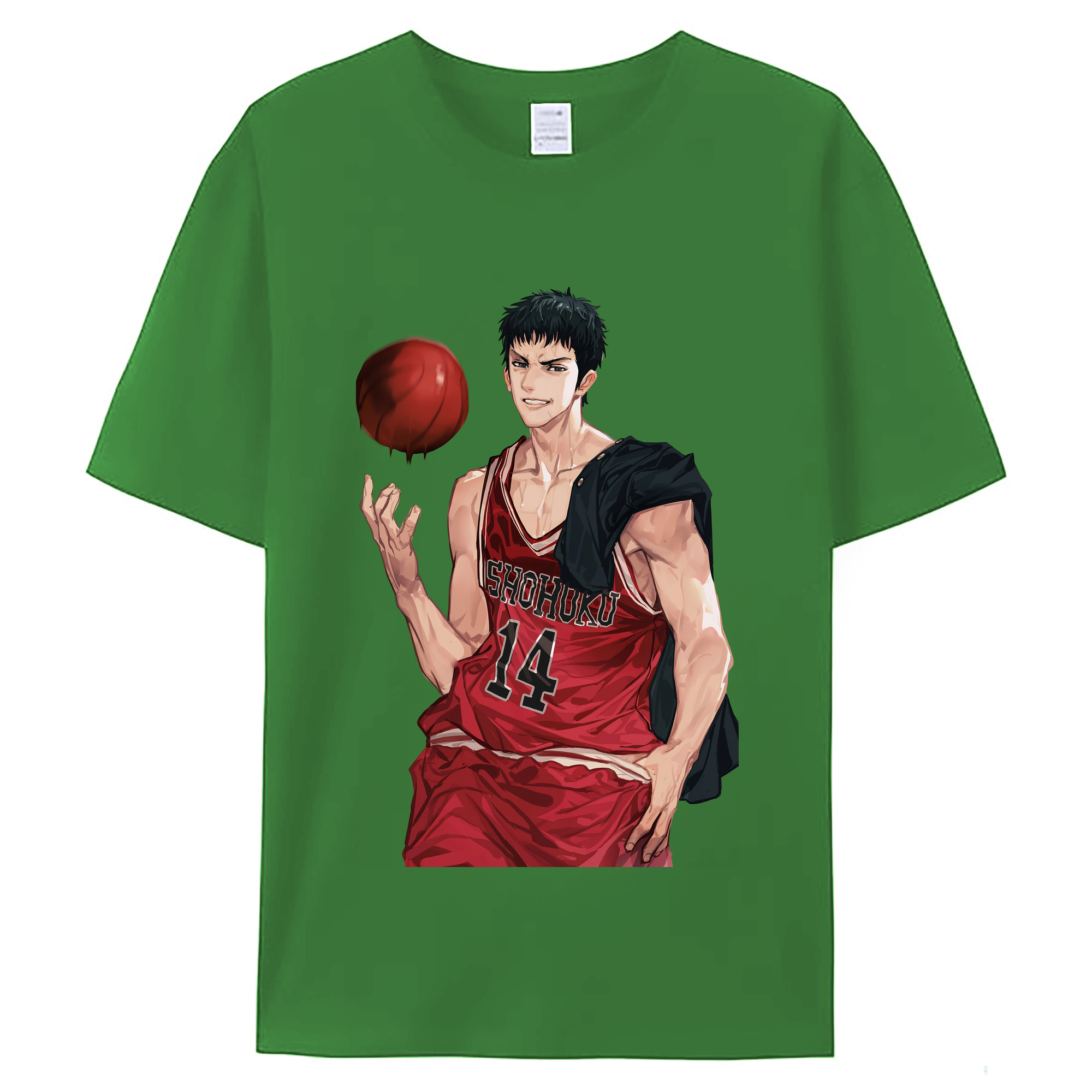 （画像用） SLAM DUNK／スラムダンク レディースカジュアルプリントTシャツ（綿100％）